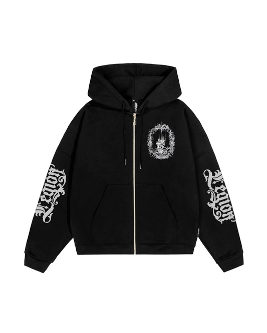 Y2K Harajuku Tarzı Baskılı Oversize Hoodie