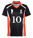Haikyuu Jersey 10 Numara Detail Unisex Jersey Forma