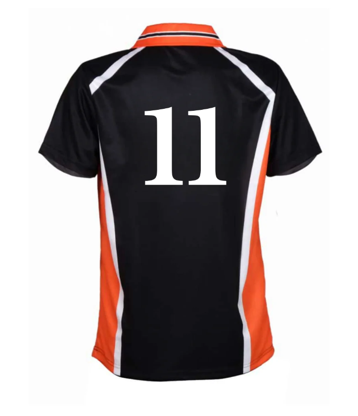 Haikyuu Jersey 11 Numara Detail Unisex Jersey Forma