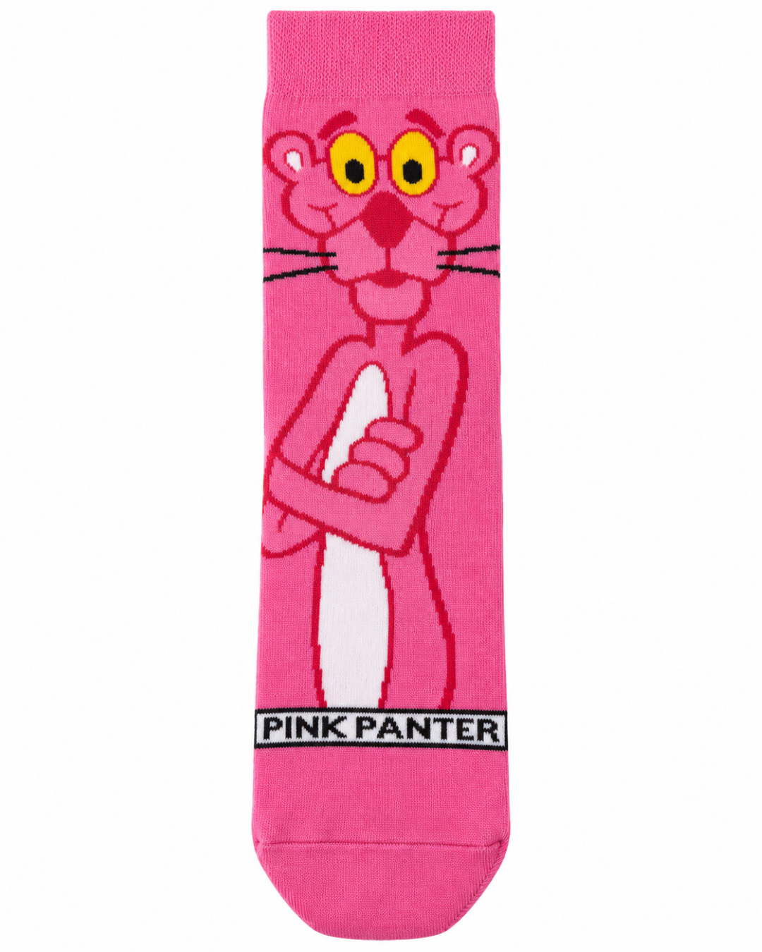 Pink Panter Tasarımlı Uzun Çorap