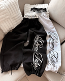 Dream Hustle Baskılı Oversize Eşofman Altı