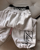 Dream Hustle Baskılı Oversize Eşofman Altı