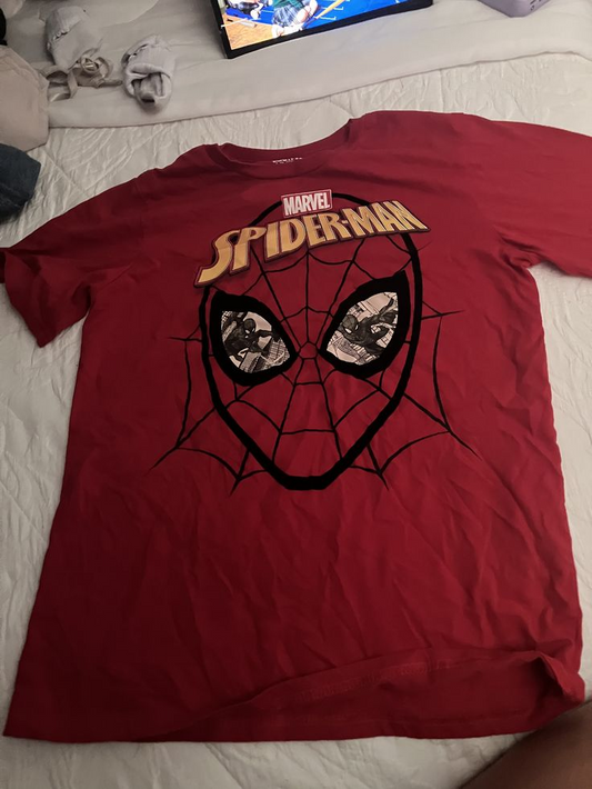 Spider Man Temalı Unisex Oversize T-Shirt