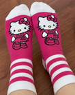 Hello Kitty Tasarımlı Uzun Çorap