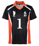 Haikyuu Jersey 1 Numara Detail Unisex Jersey Forma