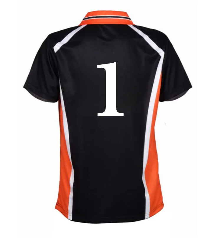 Haikyuu Jersey 1 Numara Detail Unisex Jersey Forma