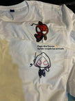 Beyaz Spider-Man& Spider-Gwen 2'li Çift T-Shirt Kombini