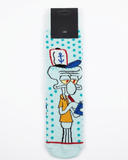 Squidward Tasarımlı Uzun Çorap