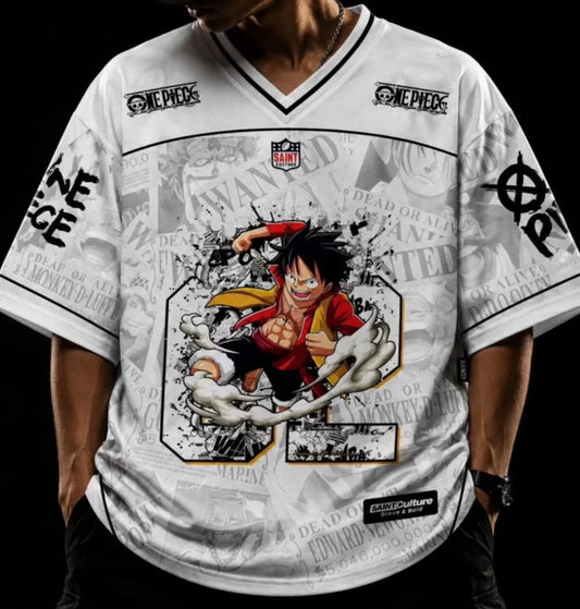 Anime One Piece Luffy Forma Unisex Tshirt