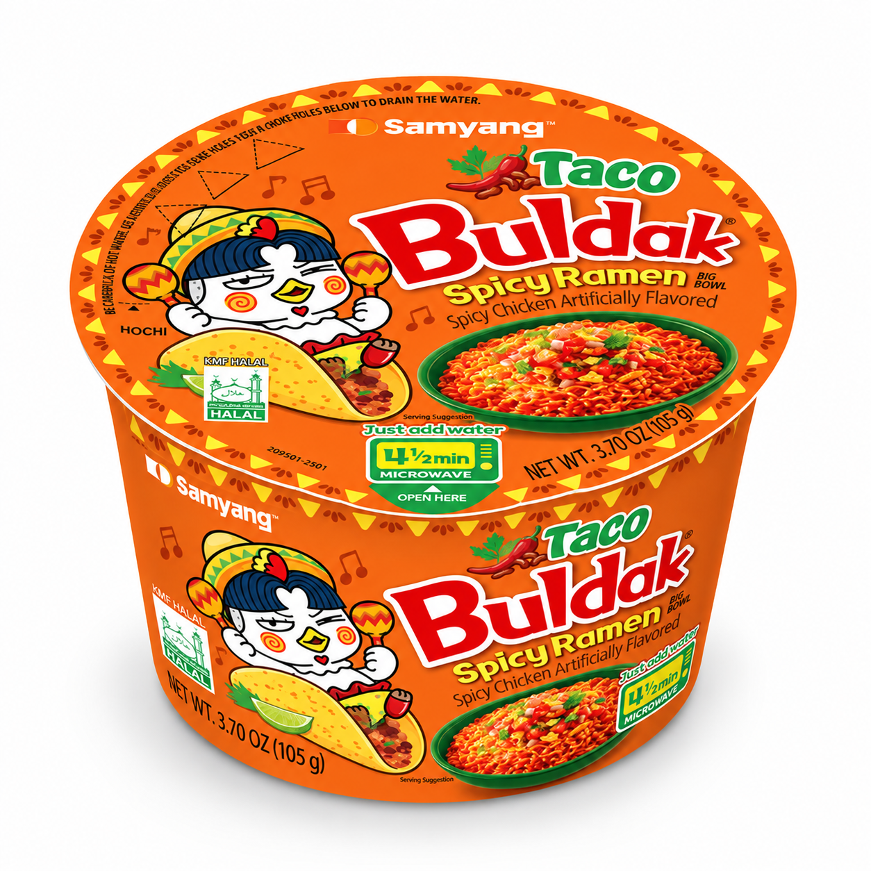 Samyang Buldak Taco Spicy Ramen