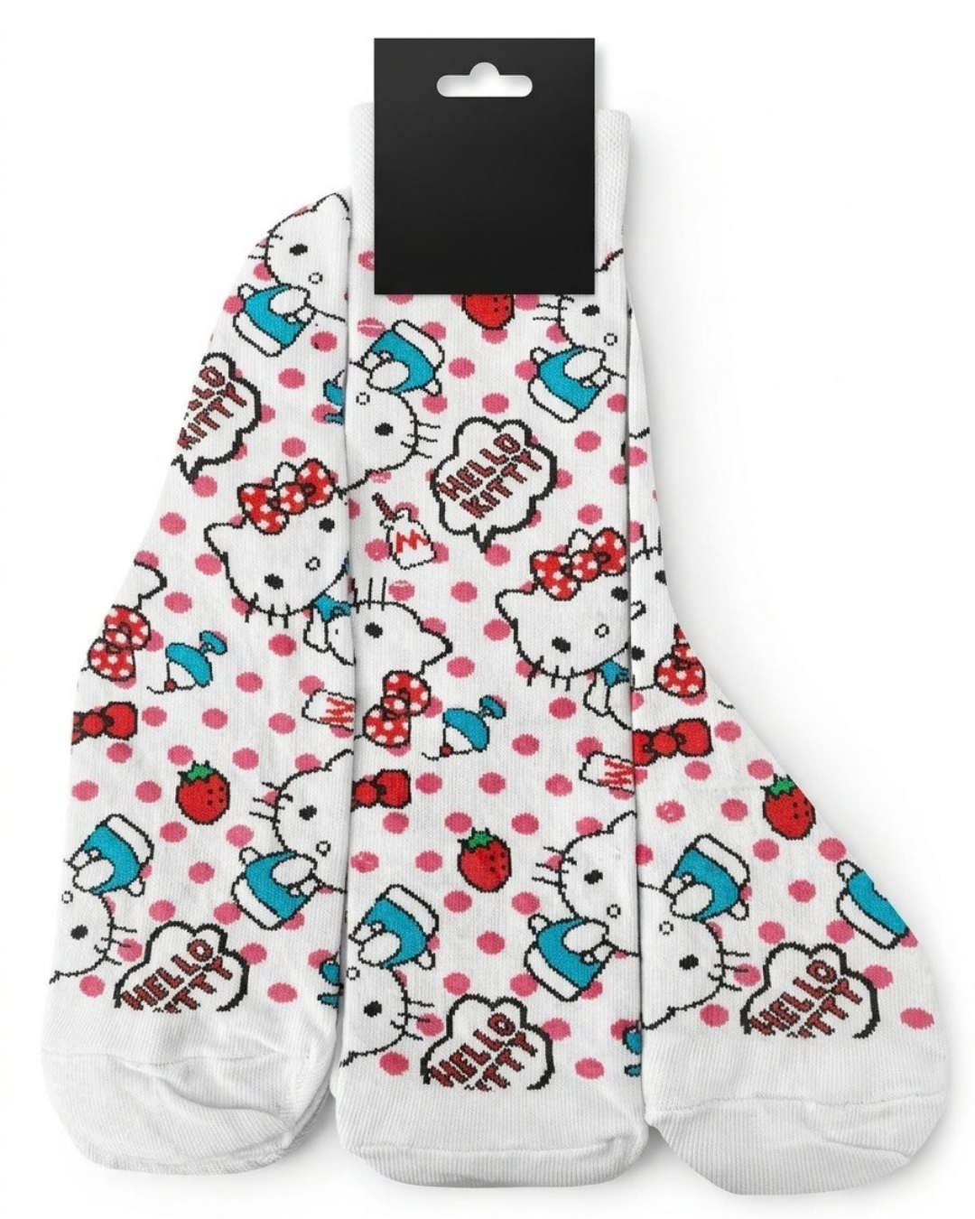Hello Kitty Tasarımlı Uzun Çorap