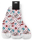 Hello Kitty Tasarımlı Uzun Çorap