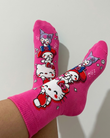 Hello Kitty Friend's Tasarımlı Uzun Çorap