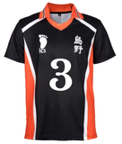 Haikyuu Jersey 3 Numara Detail Unisex Jersey Forma