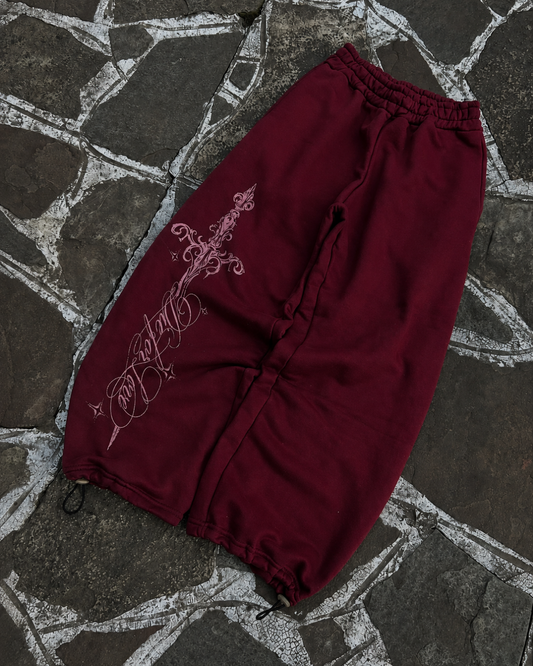 Defeat Gothic Baggy Kalıp Unisex Eşofman Altı
