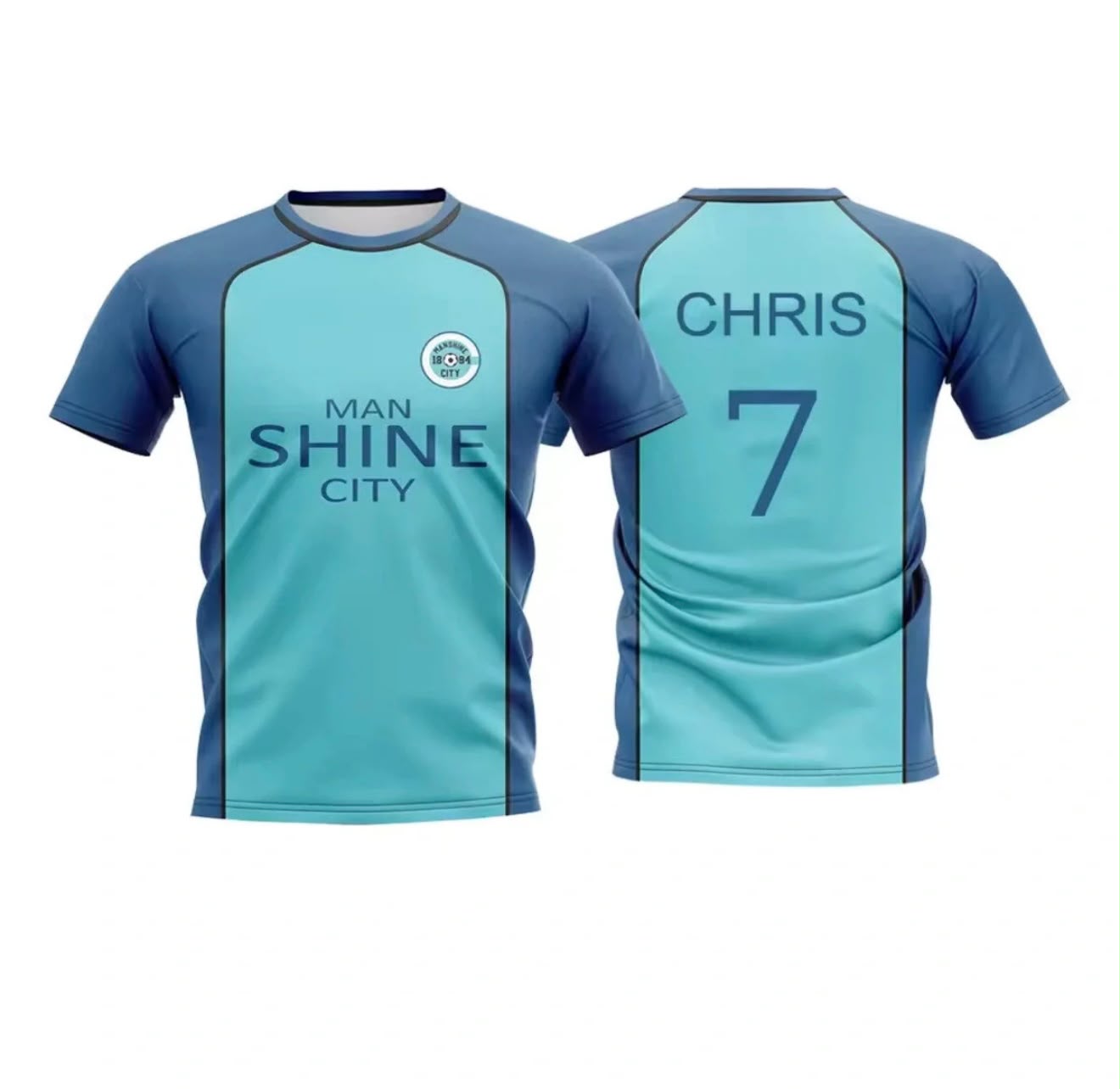 Anime Man Shine City 7 Chris Baskılı T-Shirt Soccer Jersey