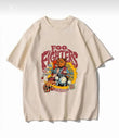 Foo Fıghters Baskılı Bej T-Shirt