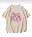Pink Floyd Baskılı Bej T-Shirt