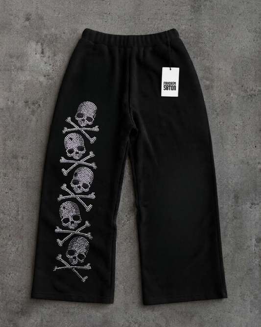 Gothic Design Baggy Unisex Eşofman Alt