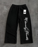 Sokak Tarzı Baskılı Unisex Baggy Eşofman Altları