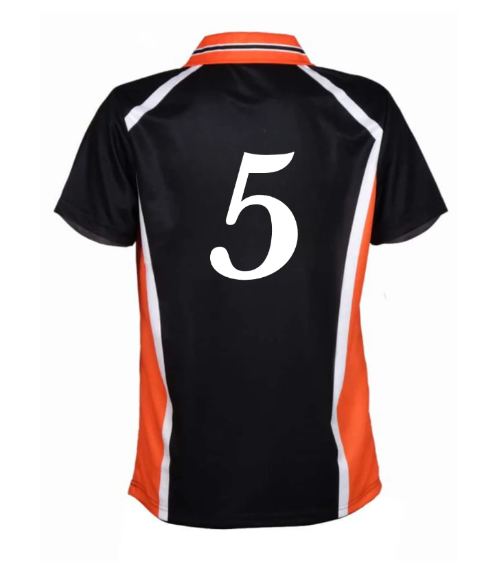 Haikyuu Jersey 5 Numara Detail Unisex Jersey Forma