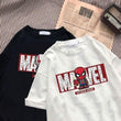 Marvel Baskılı 2'li Sevgili Arkadaş Kombin T-Shirt