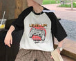 Reglan Kollu Level-Up Never Quit Baskılı T-Shirt