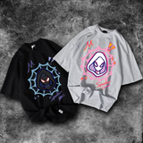 Spider Man Temalı Unisex Oversize T-Shirt