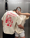 Couple Design Unisex Oversize T-Shirt