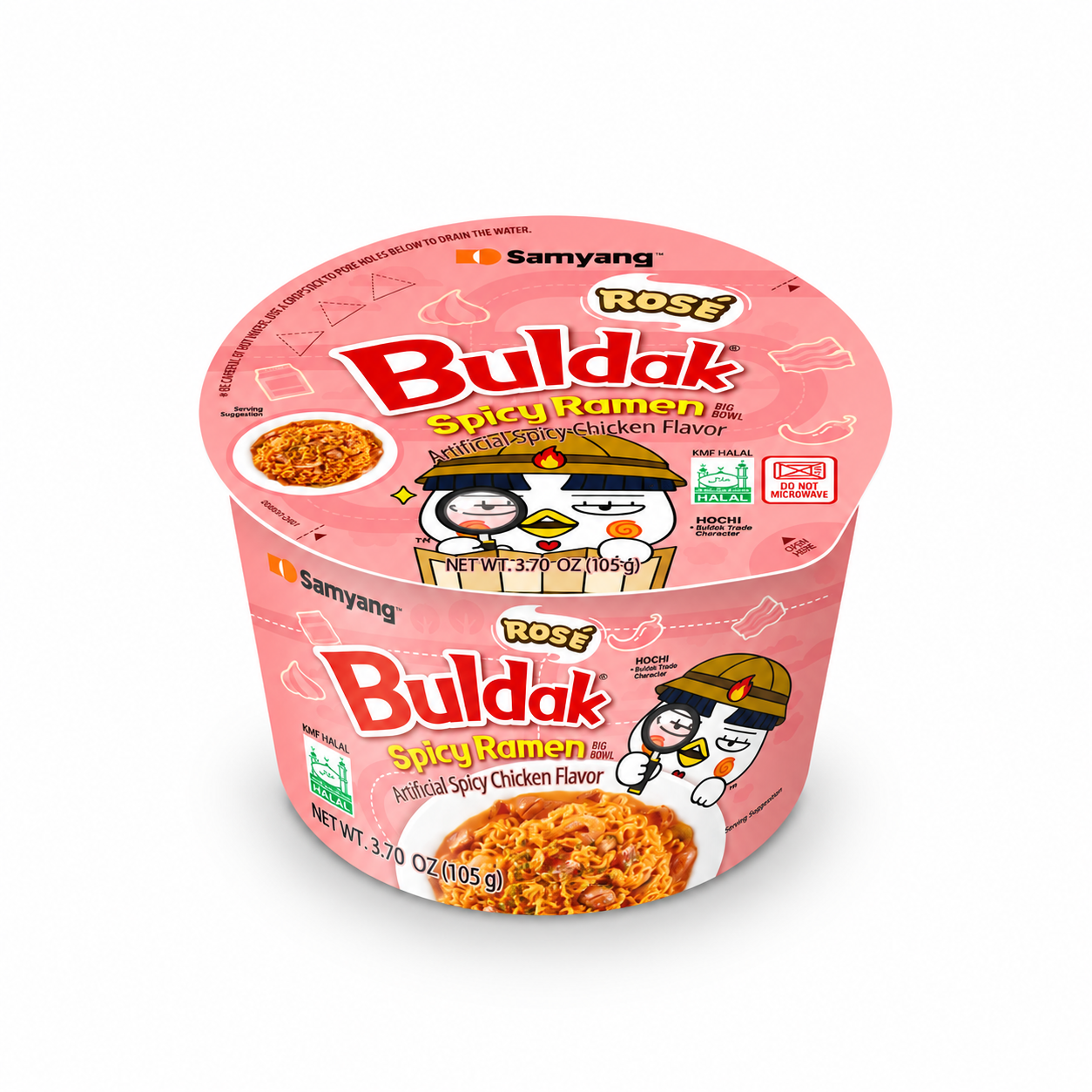 Samyang Buldak Rosé Spicy Ramen Big Bowl