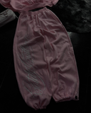 Angel Taşlı Baggy Unisex Eşofman Altı