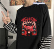 Fake Kollu The Rock Baskılı Oversize T-Shirt