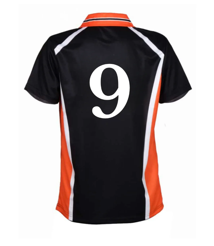 Haikyuu Jersey 9 Numara Detail Unisex Jersey Forma