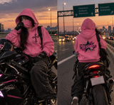 Baskılı Oversize Bacalava Maskeli Ninja  Sweatshirt Series