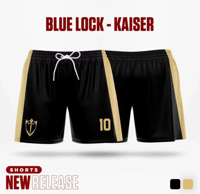 Blue Lock Takım 10 KAİSER Karakter Şortu
