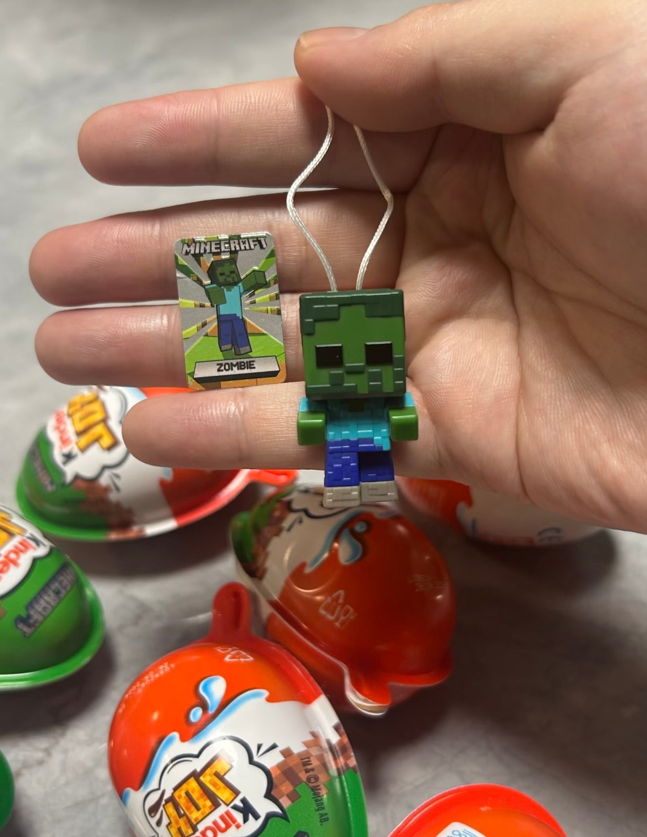 Minecraft Kinder Joy Sürpriz Yumurta