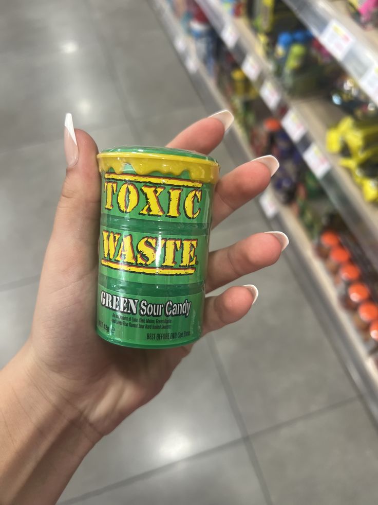 Toxic Waste Green Sour Candy