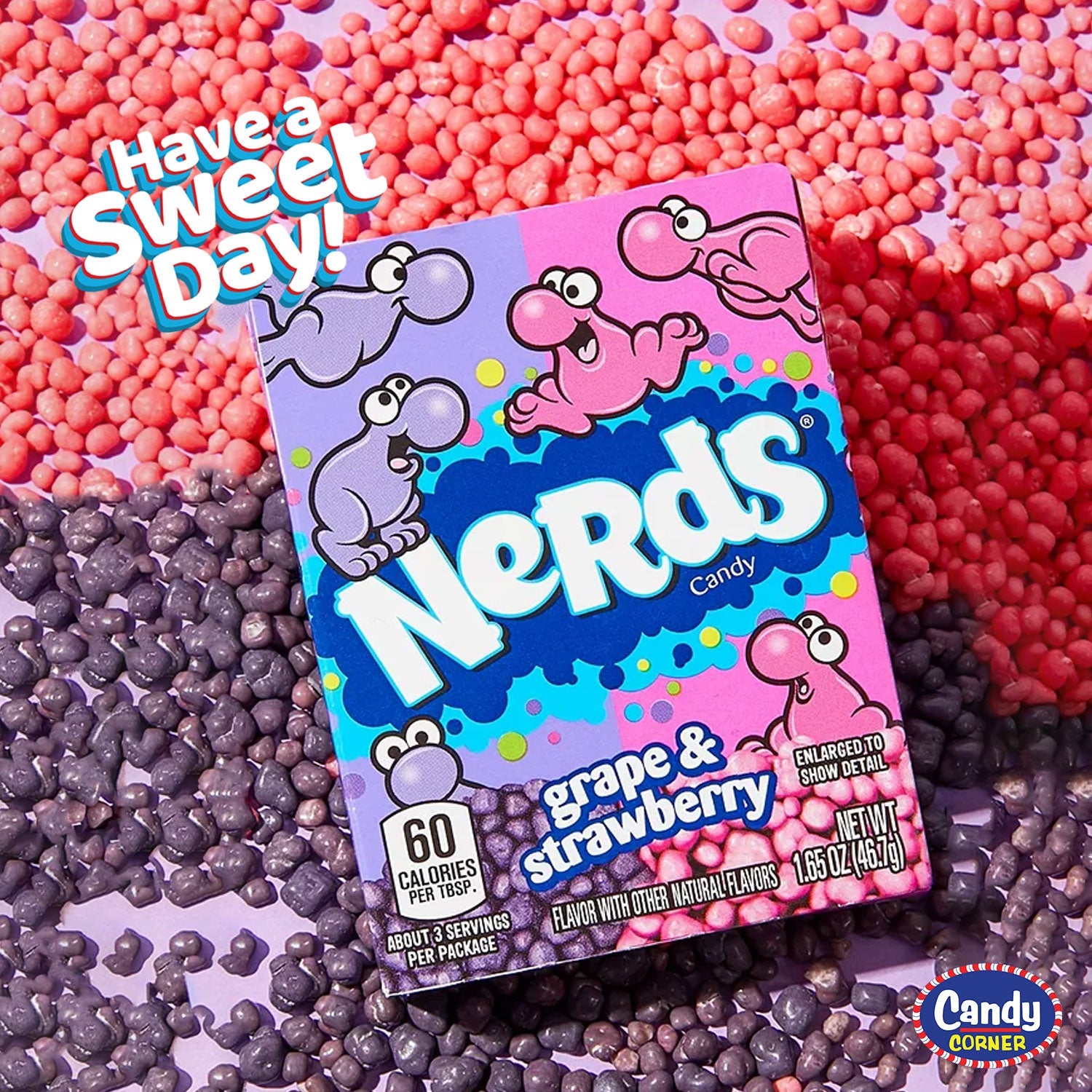 Nerds Grape & Strawberry Flavour Candy