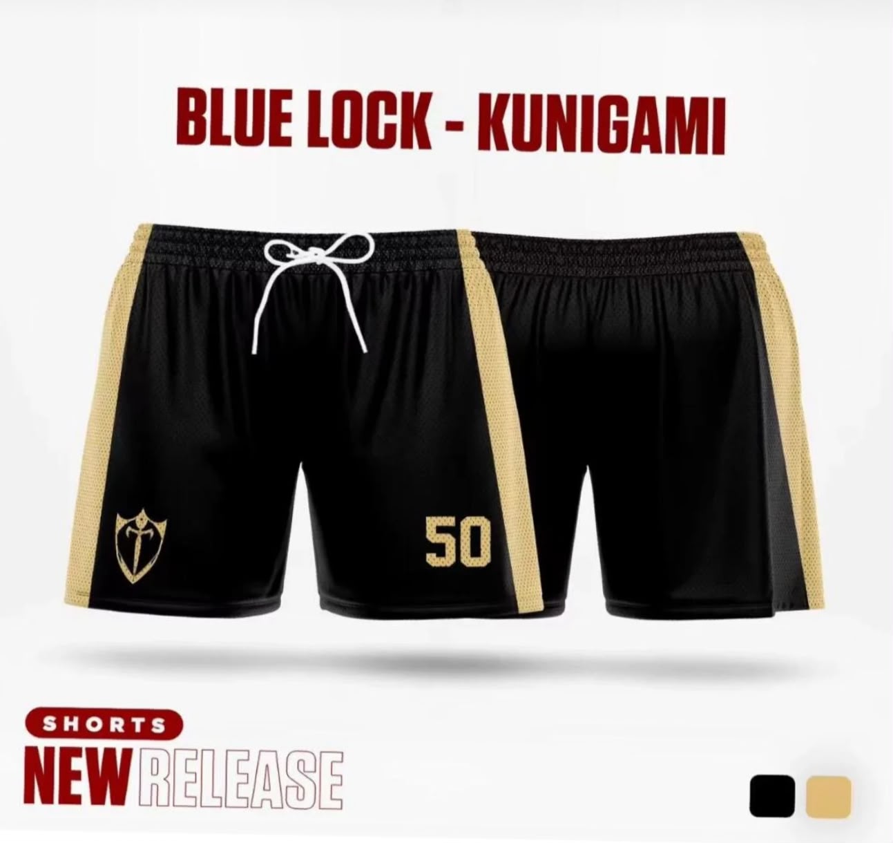 Blue Lock Takım 50 KUNUGAMI Karakter Şort
