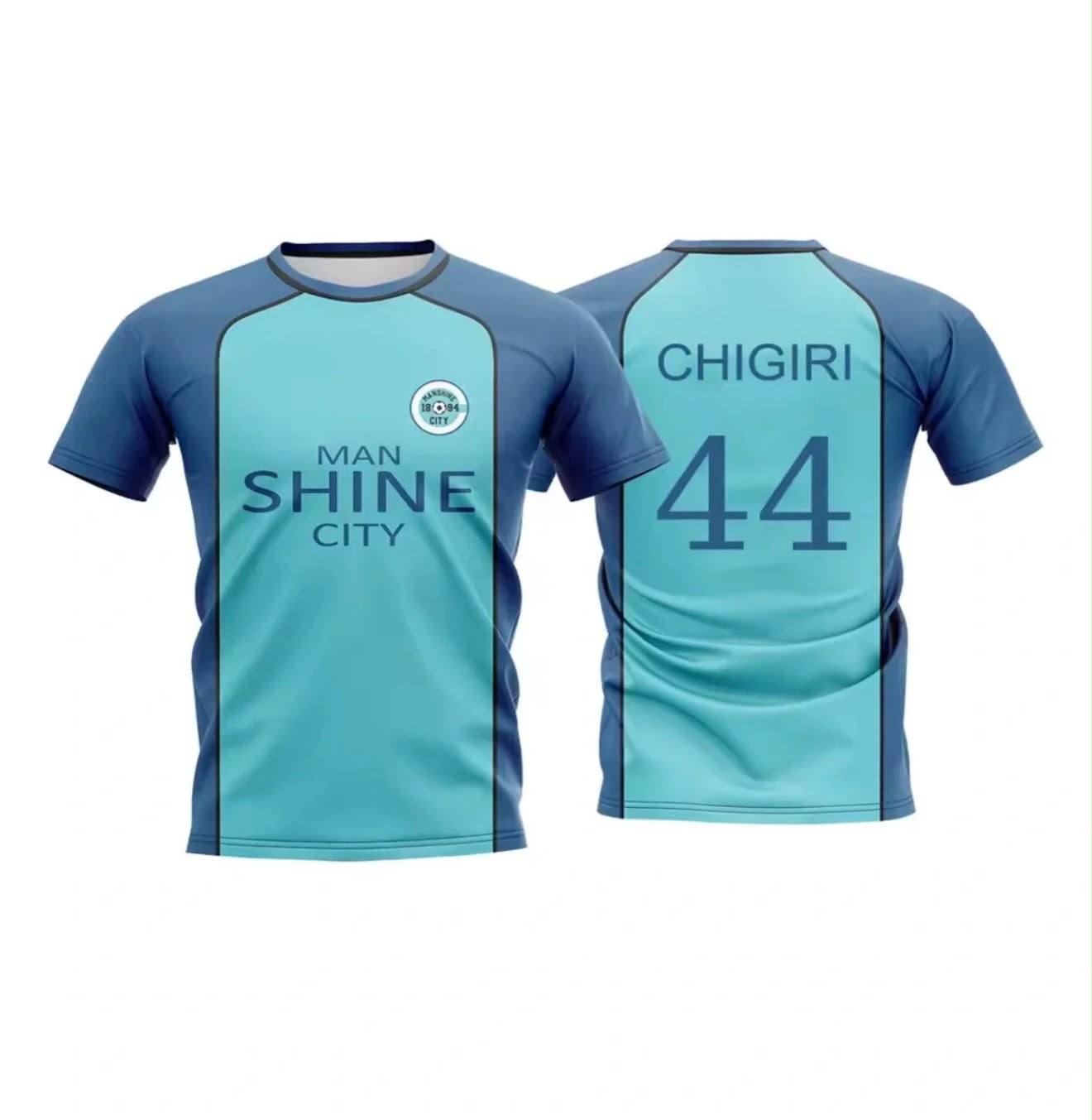 Anime Man Shine City 44 Chıgırı Baskılı T-Shirt Soccer Jersey