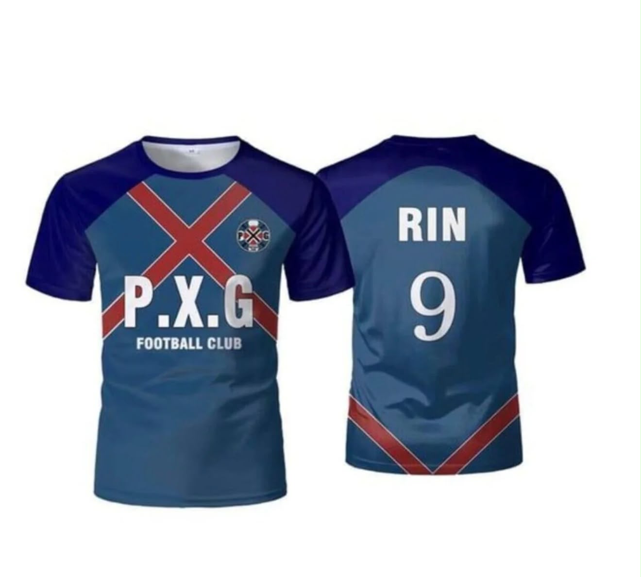 Blue Lock PXG 9 Rın Baskılı Forma T-Shirt