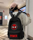 Siyah Power Spiderman Baskılı Okul,Dershane,Kurs Sırt Çantası