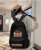 Siyah Pumbaa Baskılı Okul,Dershane,Kurs Sırt Çantası