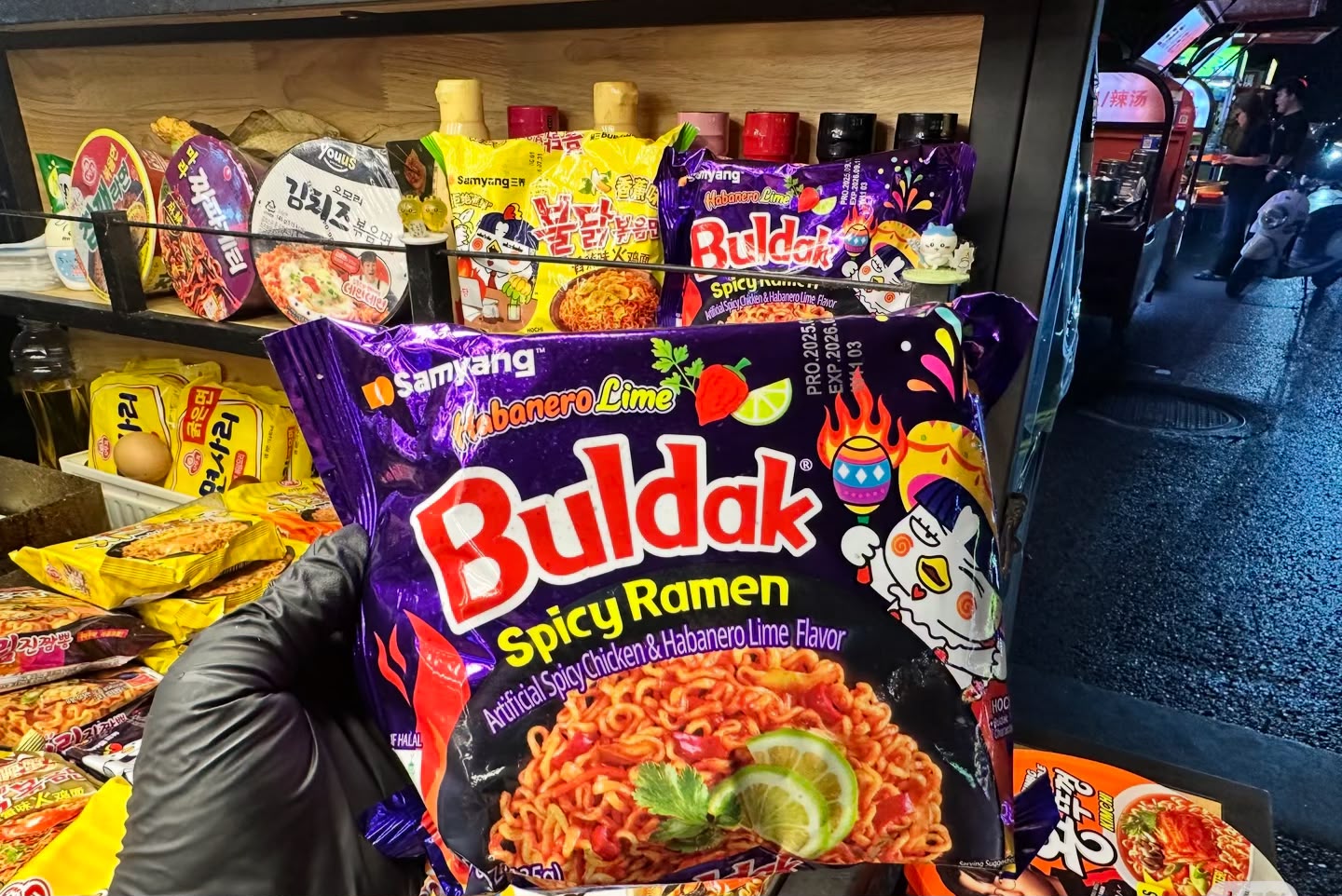 Samyang Buldak Chicken & Habanero Lime Flavour Spicy Ramen