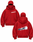 Anime Madara Baskılı Oversize Bacalava Maskeli Sweatshirt