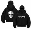 Linkin Park Baskılı Oversize Bacalava Maskeli Sweatshirt