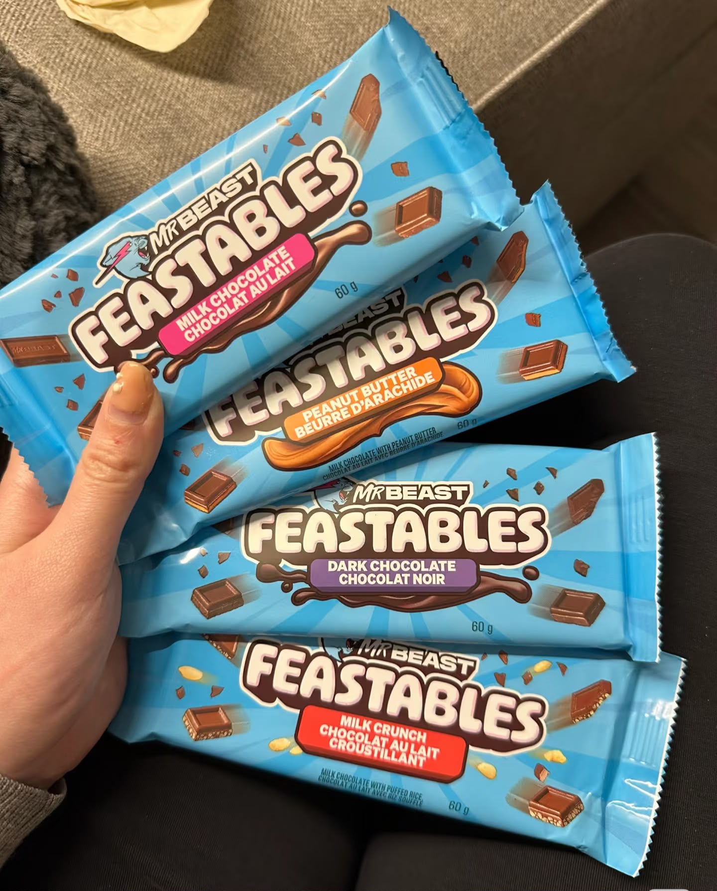 Mr Beast Feastables Peanut Butter