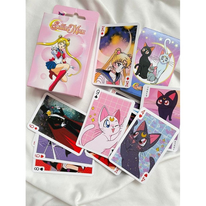 Anime Sailor Moon İskambil Poker Kartı