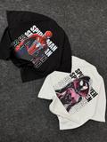 Spider Man Temalı Unisex Oversize T-Shirt