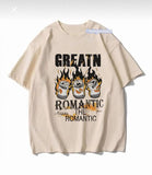 Greatn Romantıc The Romantıc Baskılı Bej T-Shirt